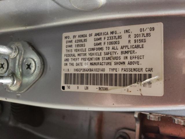 Photo 11 VIN: 1HGCP264X9A102140 - HONDA ACCORD 