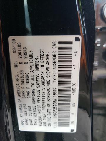 Photo 12 VIN: 1HGCP26709A119507 - HONDA ACCORD 