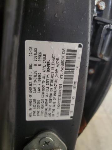 Photo 11 VIN: 1HGCP26718A097659 - HONDA ACCORD EX 