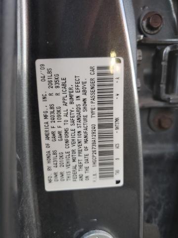 Photo 11 VIN: 1HGCP26739A129240 - HONDA ACCORD EX 