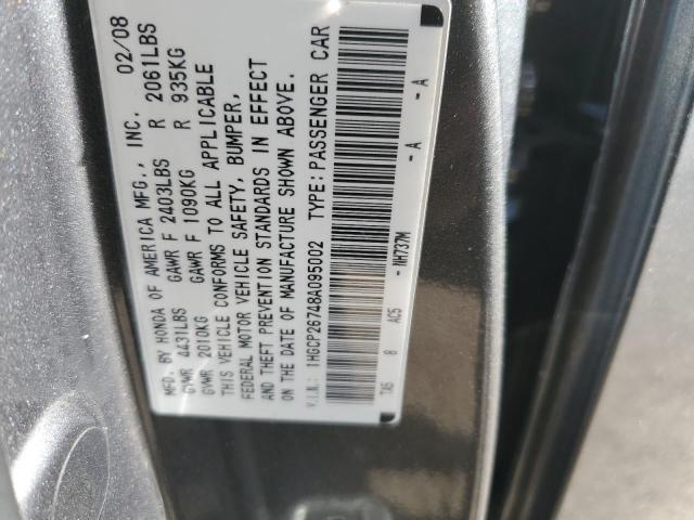 Photo 11 VIN: 1HGCP26748A095002 - HONDA ACCORD 