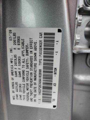 Photo 12 VIN: 1HGCP26749A182898 - HONDA ACCORD EX 