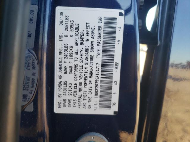 Photo 11 VIN: 1HGCP26759A164717 - HONDA ACCORD EX 