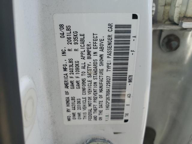 Photo 11 VIN: 1HGCP26768A125827 - HONDA ACCORD EX 