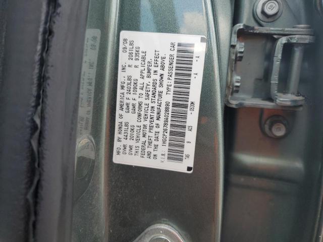 Photo 11 VIN: 1HGCP26789A028890 - HONDA ACCORD EX 