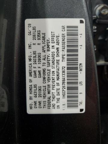 Photo 11 VIN: 1HGCP26789A133672 - HONDA ACCORD EX 