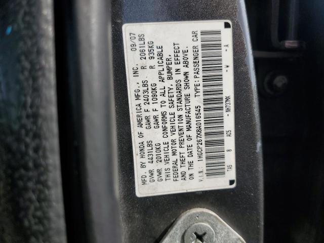 Photo 11 VIN: 1HGCP267X8A016545 - HONDA ACCORD 