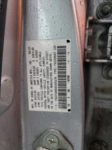 Photo 11 VIN: 1HGCP26808A000279 - HONDA ACCORD 