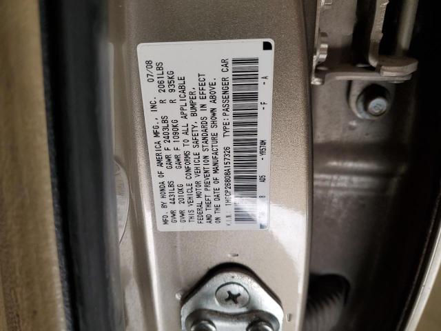 Photo 11 VIN: 1HGCP26808A157326 - HONDA ACCORD 