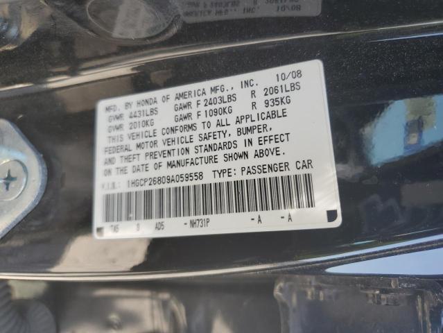 Photo 12 VIN: 1HGCP26809A059558 - HONDA ACCORD 