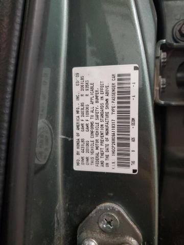 Photo 12 VIN: 1HGCP26809A118317 - HONDA ACCORD EXL 