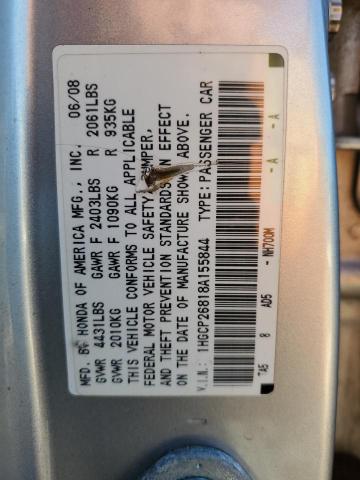 Photo 12 VIN: 1HGCP26818A155844 - HONDA ACCORD EXL 