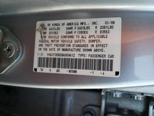 Photo 11 VIN: 1HGCP26828A069412 - HONDA ACCORD 