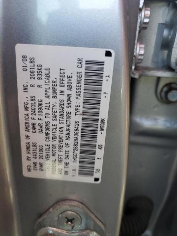 Photo 11 VIN: 1HGCP26828A069426 - HONDA ACCORD 