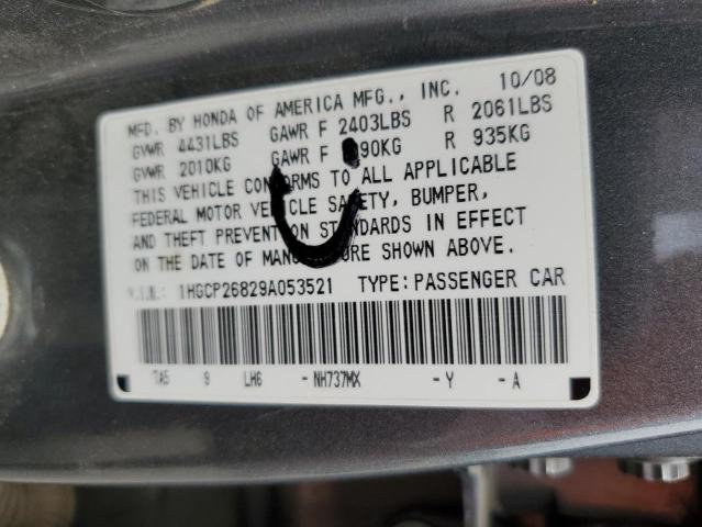 Photo 11 VIN: 1HGCP26829A053521 - HONDA ACCORD 