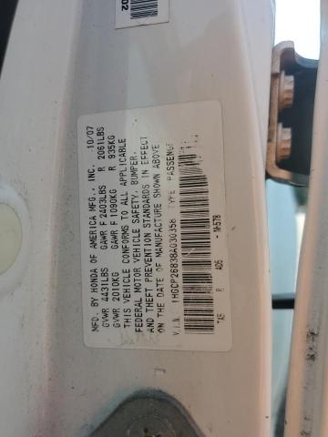 Photo 12 VIN: 1HGCP26838A030358 - HONDA ACCORD EXL 