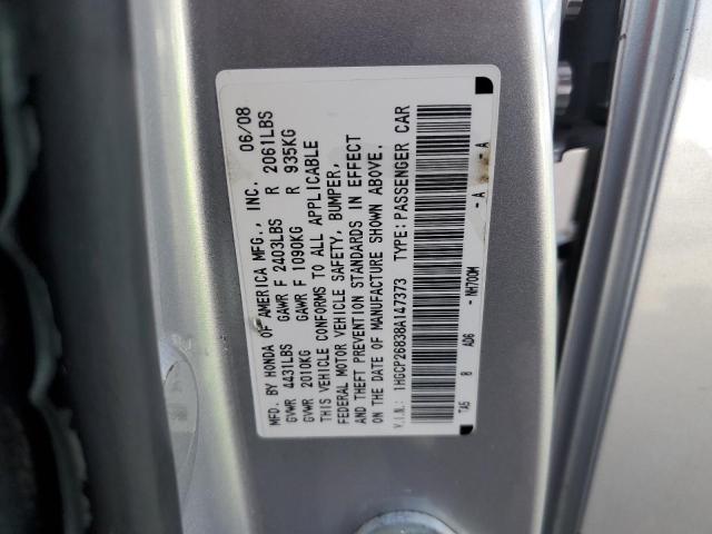 Photo 11 VIN: 1HGCP26838A147373 - HONDA ACCORD 