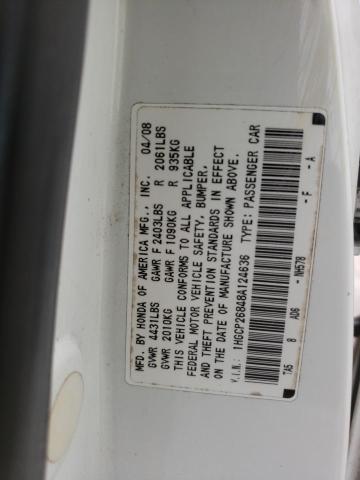 Photo 12 VIN: 1HGCP26848A124636 - HONDA ACCORD 