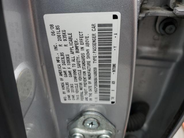 Photo 12 VIN: 1HGCP26848A148659 - HONDA ACCORD EXL 