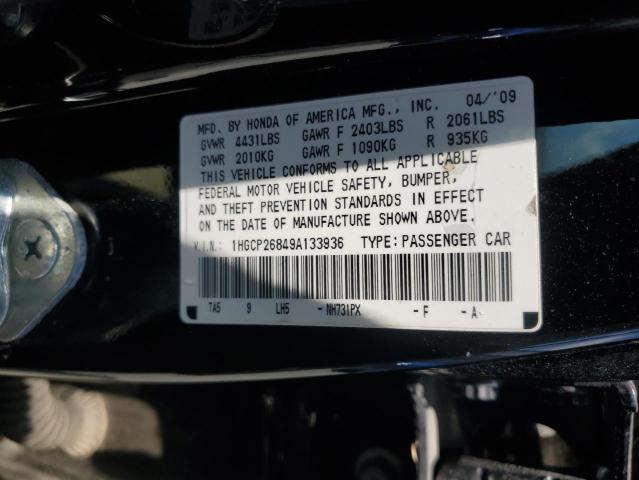 Photo 11 VIN: 1HGCP26849A133936 - HONDA ACCORD 