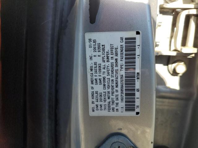 Photo 11 VIN: 1HGCP26858A070764 - HONDA ACCORD 