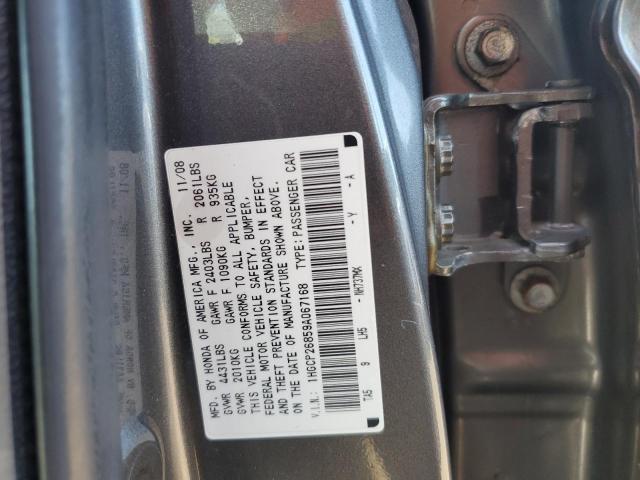 Photo 11 VIN: 1HGCP26859A067168 - HONDA ACCORD 