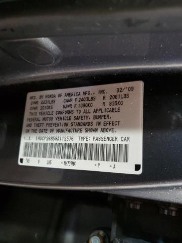 Photo 11 VIN: 1HGCP26859A112576 - HONDA ACCORD EXL 