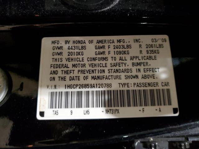 Photo 11 VIN: 1HGCP26859A120788 - HONDA ACCORD 