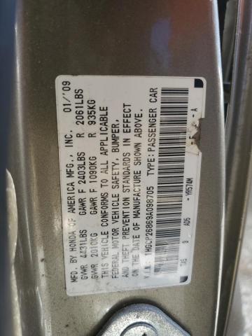 Photo 11 VIN: 1HGCP26869A098705 - HONDA ACCORD 