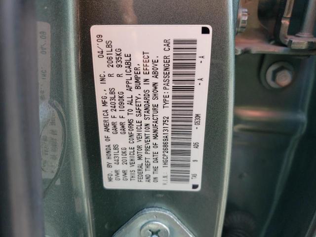 Photo 11 VIN: 1HGCP26869A131752 - HONDA ACCORD EXL 