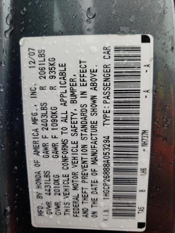 Photo 11 VIN: 1HGCP26888A053294 - HONDA ACCORD 