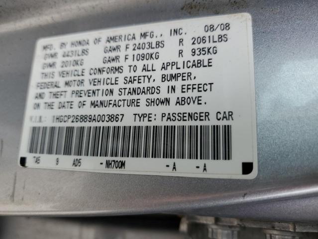 Photo 12 VIN: 1HGCP26889A003867 - HONDA ACCORD 