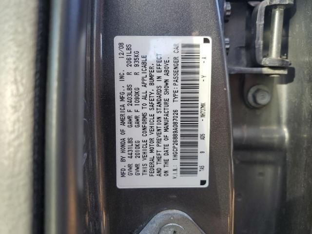 Photo 12 VIN: 1HGCP26889A087026 - HONDA ACCORD EXL 