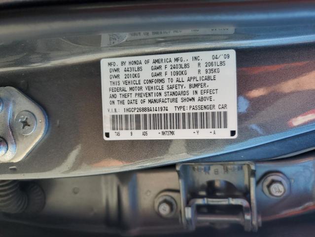 Photo 11 VIN: 1HGCP26889A141974 - HONDA ACCORD EXL 