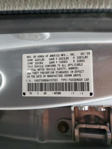 Photo 12 VIN: 1HGCP26889A157303 - HONDA ACCORD EXL 