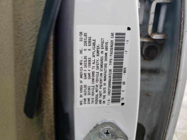 Photo 11 VIN: 1HGCP26898A097238 - HONDA ACCORD 