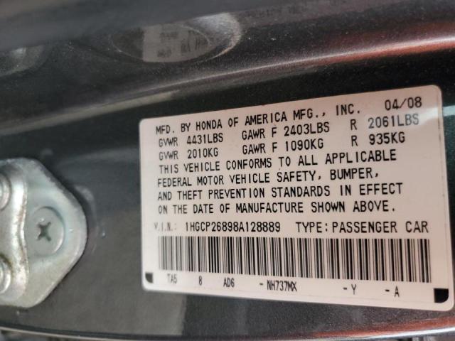 Photo 11 VIN: 1HGCP26898A128889 - HONDA ACCORD 