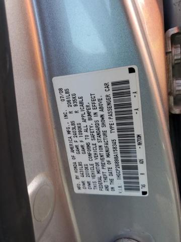 Photo 11 VIN: 1HGCP26898A158345 - HONDA ACCORD 