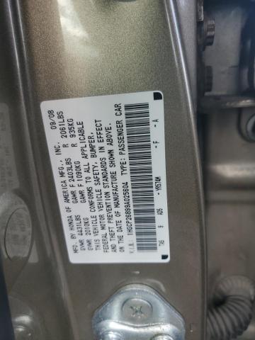 Photo 11 VIN: 1HGCP26899A025604 - HONDA ACCORD 