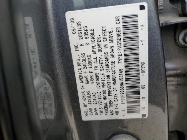 Photo 12 VIN: 1HGCP26899A154149 - HONDA ACCORD 