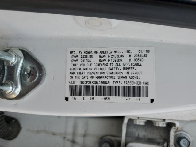 Photo 11 VIN: 1HGCP268X9A096049 - HONDA ACCORD EXL 