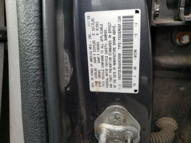 Photo 12 VIN: 1HGCP2E35AA053068 - HONDA ACCORD LX 