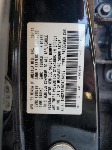 Photo 12 VIN: 1HGCP2E38CA034372 - HONDA ACCORD LX 