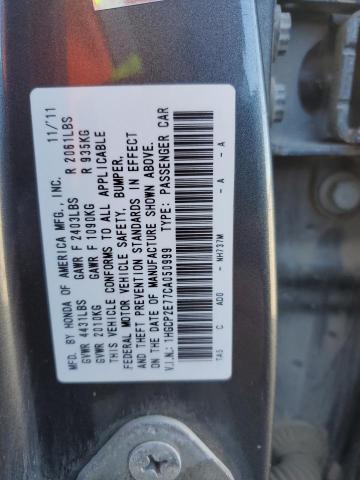 Photo 11 VIN: 1HGCP2E77CA050999 - HONDA ACCORD EX 