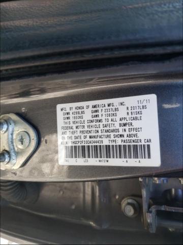 Photo 9 VIN: 1HGCP2F30CA044439 - HONDA ACCORD LX 