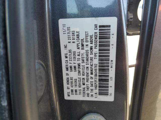 Photo 11 VIN: 1HGCP2F31BA049762 - HONDA ACCORD LX 