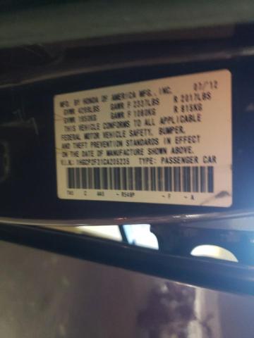 Photo 11 VIN: 1HGCP2F31CA205235 - HONDA ACCORD 