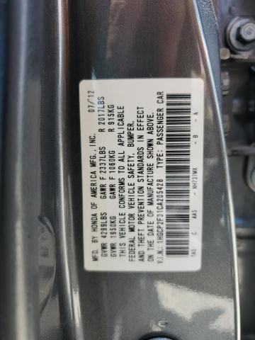 Photo 11 VIN: 1HGCP2F31CA205428 - HONDA ACCORD LX 