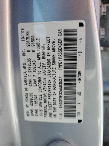 Photo 11 VIN: 1HGCP2F32AA035271 - HONDA ACCORD 