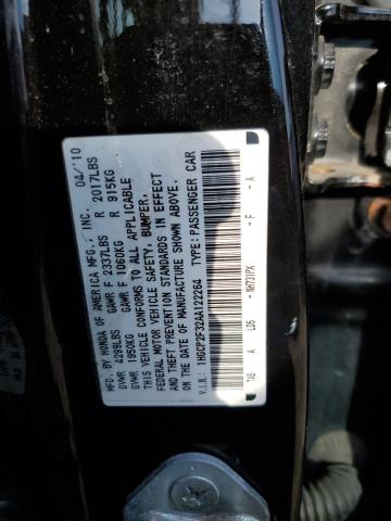 Photo 11 VIN: 1HGCP2F32AA122264 - HONDA ACCORD LX 